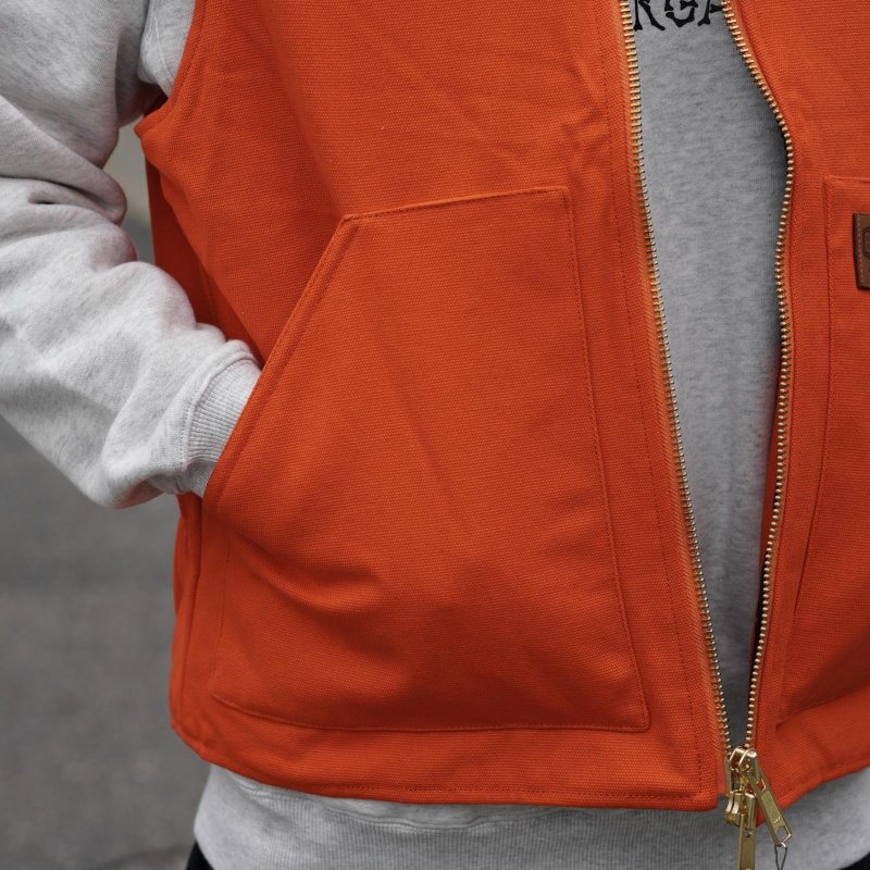 画像5: BLUCO | RIB COLLAR DUCK VEST  (5)