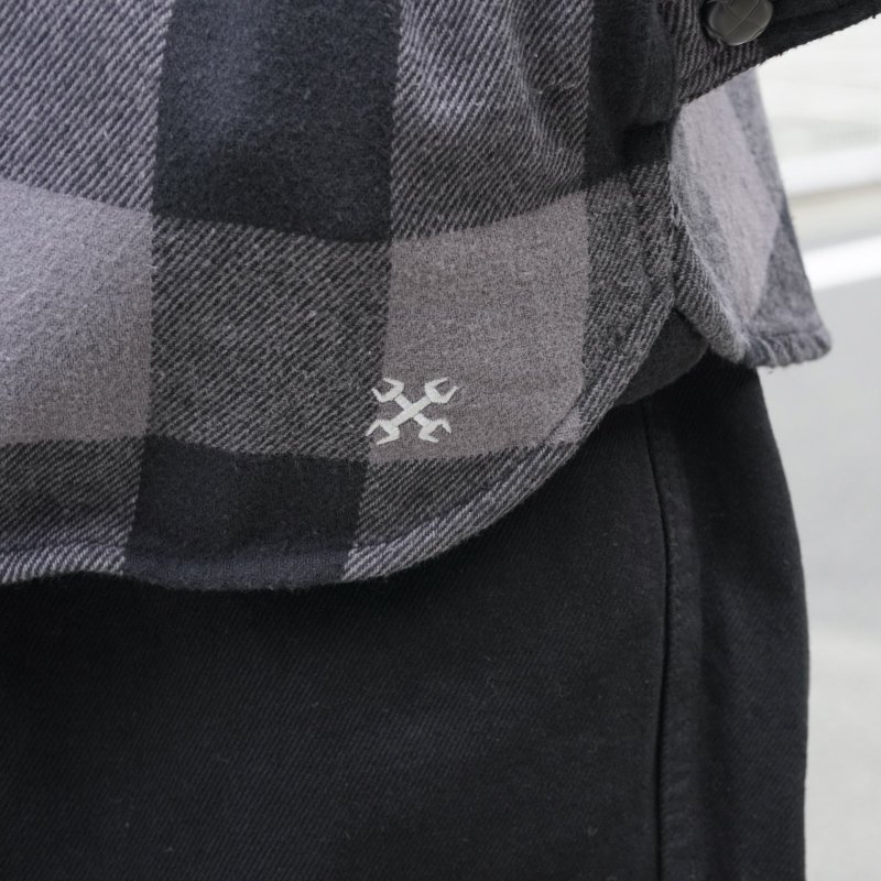 画像6: BLUCO | HEAVY FLANNEL CHECK SHIRT  (6)