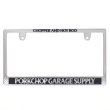 画像1: PORKCHOP GARAGE SUPPLY | RAISED LICENSE FRAME  (1)