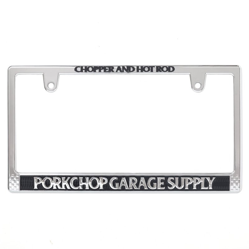 画像1: PORKCHOP GARAGE SUPPLY | RAISED LICENSE FRAME  (1)