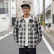 画像1: BLUCO | PRINT FLANNEL CHECK SHIRT  (1)