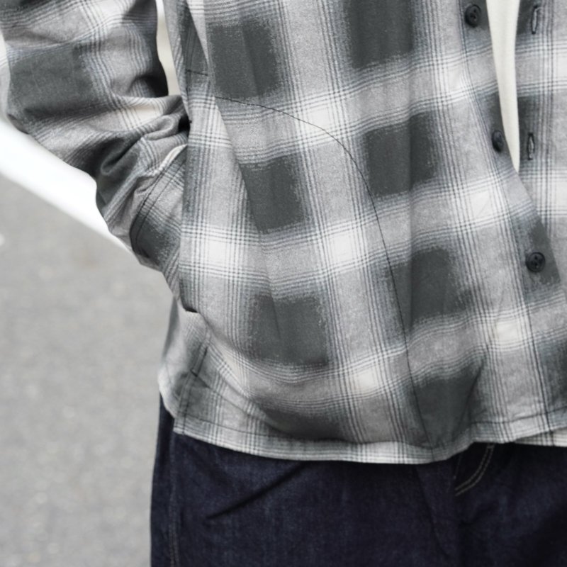 画像5: BLUCO | PRINT FLANNEL CHECK SHIRT  (5)