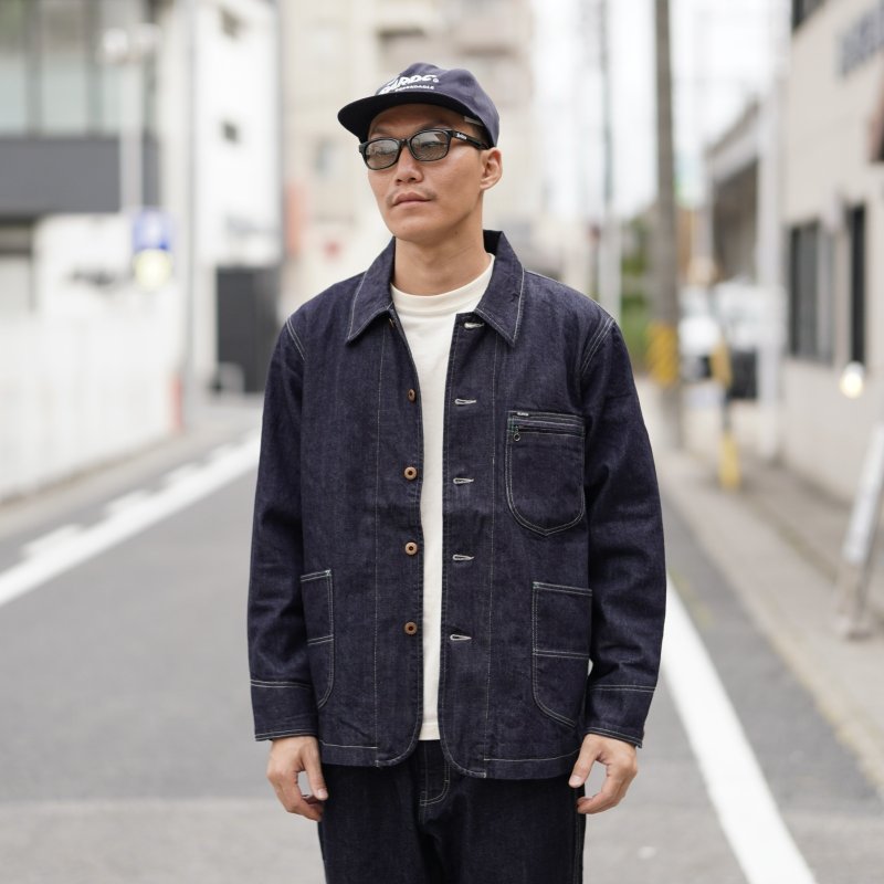 画像1: BLUCO | JAPAN DENIM LINING COVER ALL  (1)