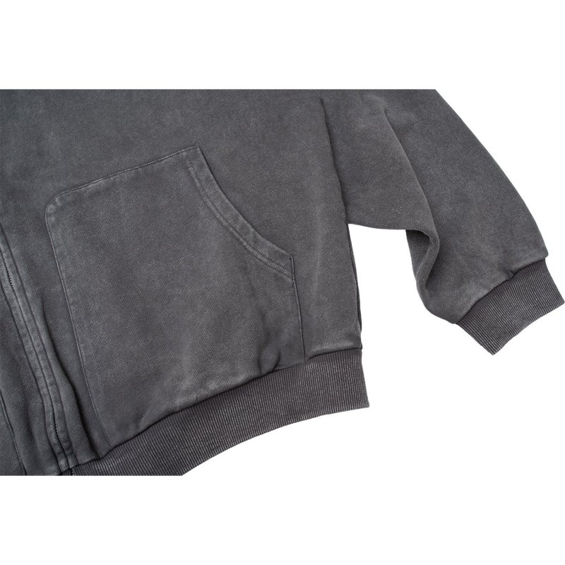 画像4: FLUTTER | 10oz Sweat Zip Cardigan  (4)