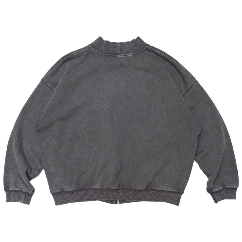 画像2: FLUTTER | 10oz Sweat Zip Cardigan  (2)