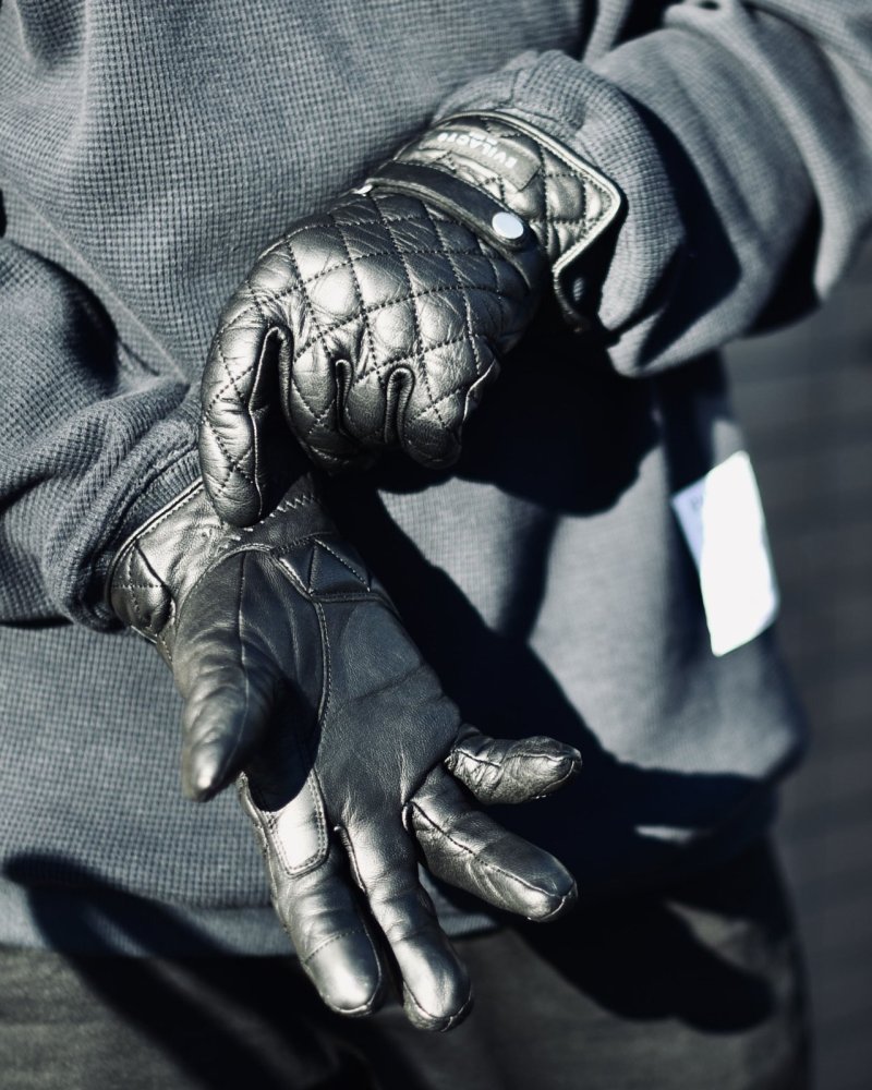 画像1: EVILACT | EA-MCG-D【DIAMOND CUT STITCH GLOVES】 