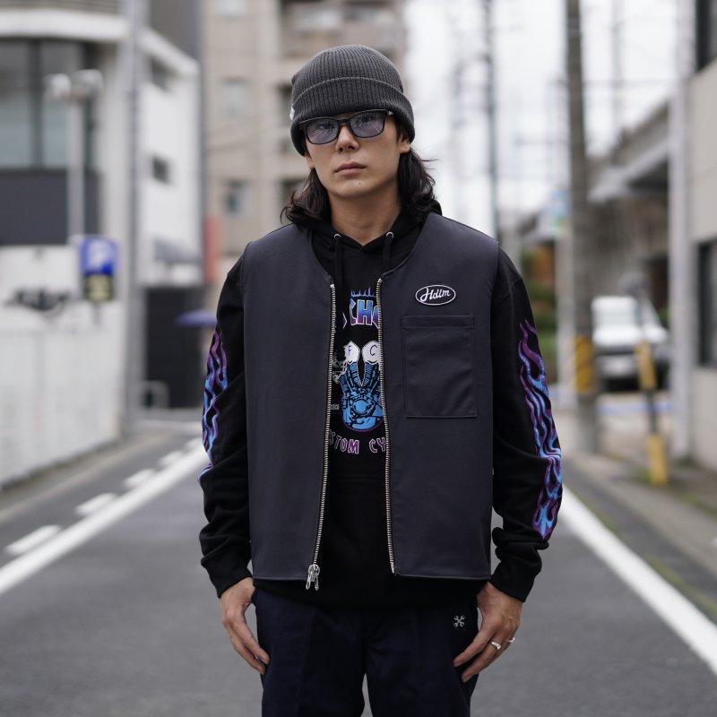 画像9: Hoodlum | LEATHER VEST  (9)