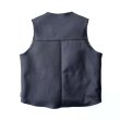 画像2: Hoodlum | LEATHER VEST  (2)