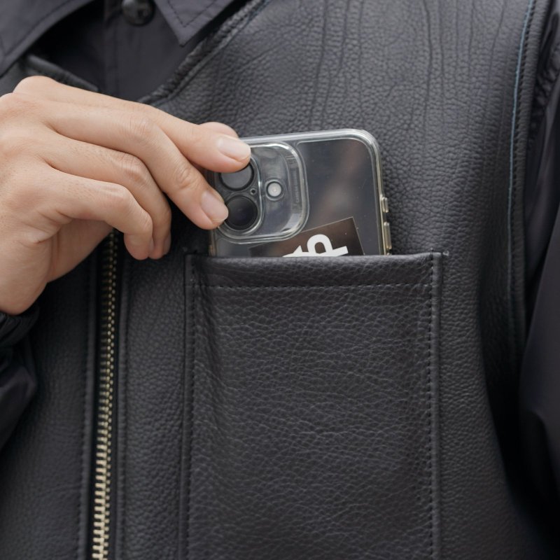 画像7: Hoodlum | LEATHER VEST  (7)