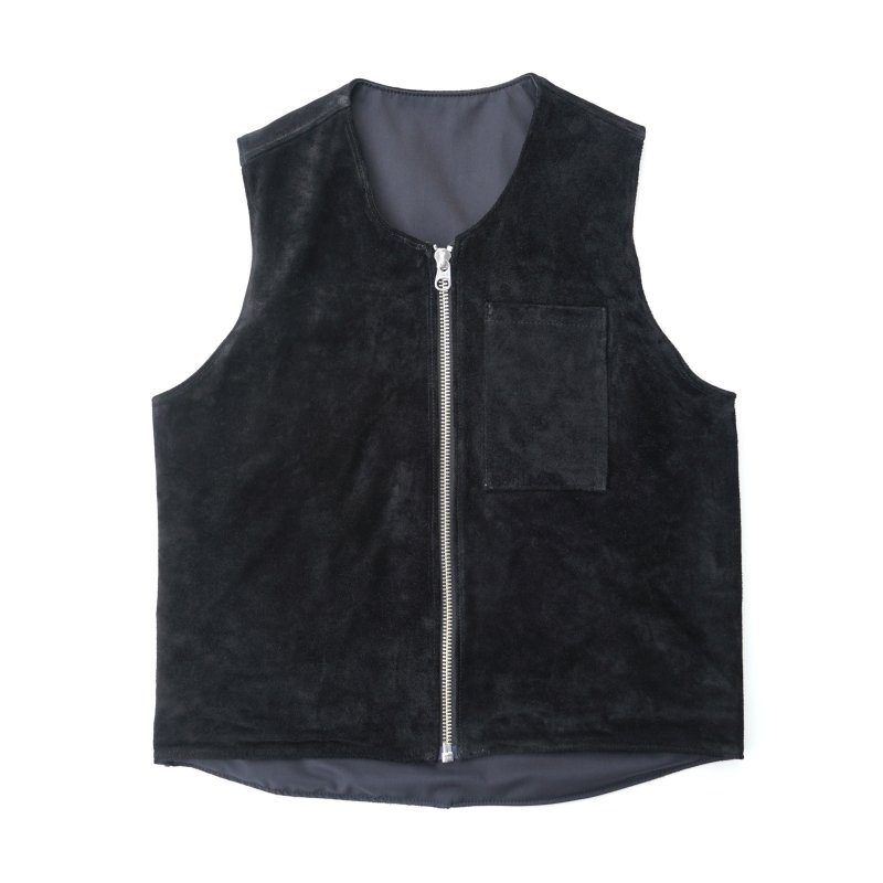 画像1: Hoodlum | LEATHER VEST  (1)