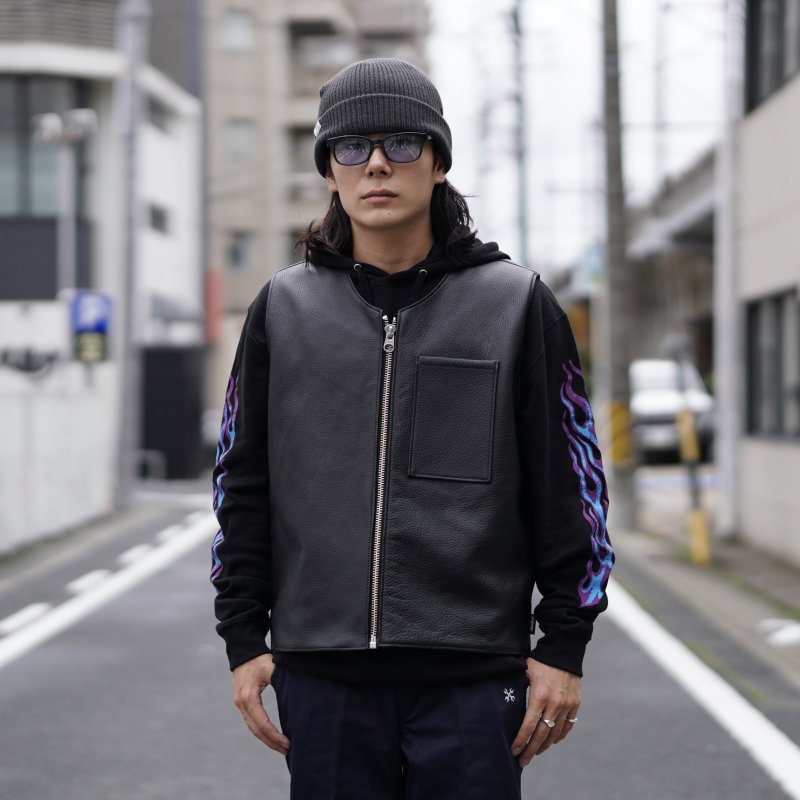 画像5: Hoodlum | LEATHER VEST  (5)
