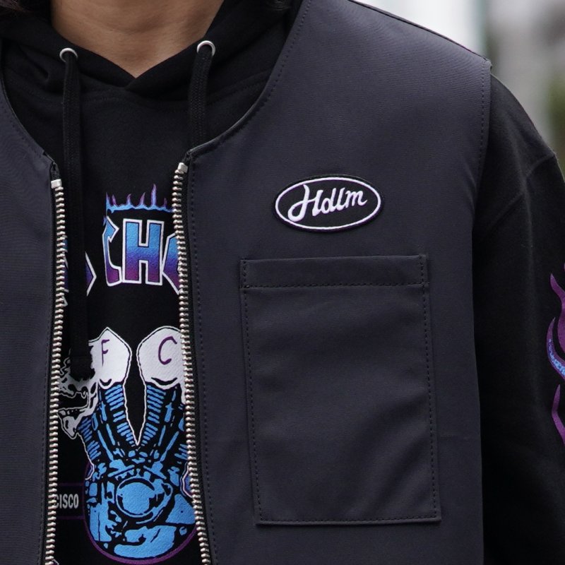 画像11: Hoodlum | LEATHER VEST  (11)