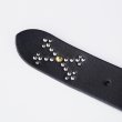画像7: Hoodlum | CROSS BONE STUDS BELT  (7)