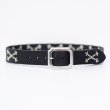 画像2: Hoodlum | CROSS BONE STUDS BELT  (2)