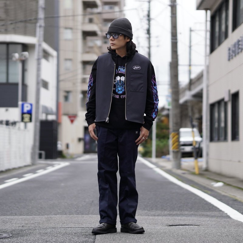 画像12: Hoodlum | LEATHER VEST  (12)