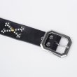画像9: Hoodlum | CROSS BONE STUDS BELT  (9)
