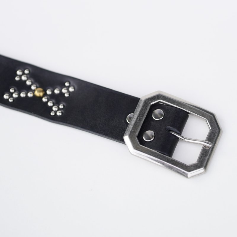 画像9: Hoodlum | CROSS BONE STUDS BELT  (9)