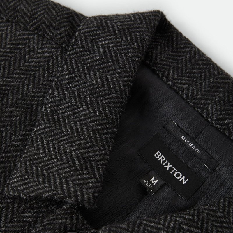 画像2: BRIXTON | SHORT MAC COAT  (2)