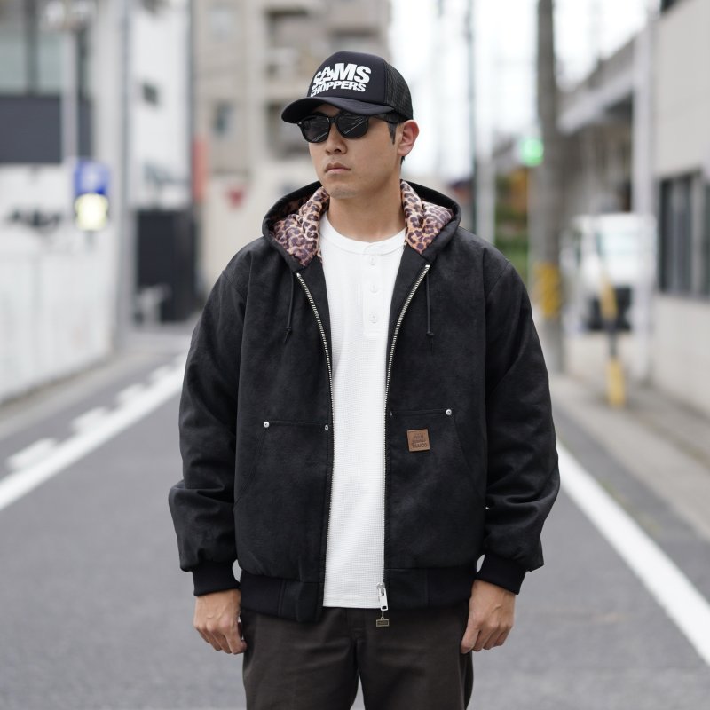 画像1: PANTYDROPPER×BLUCO | Synthetic Leather Active Jacket  (1)