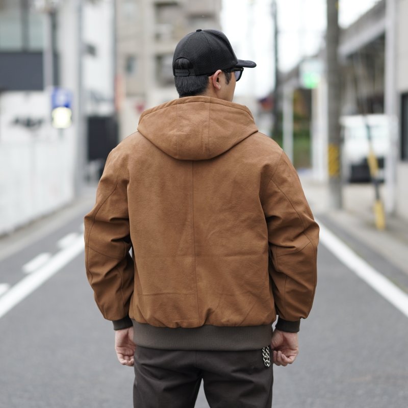 画像2: PANTYDROPPER×BLUCO | Synthetic Leather Active Jacket  (2)