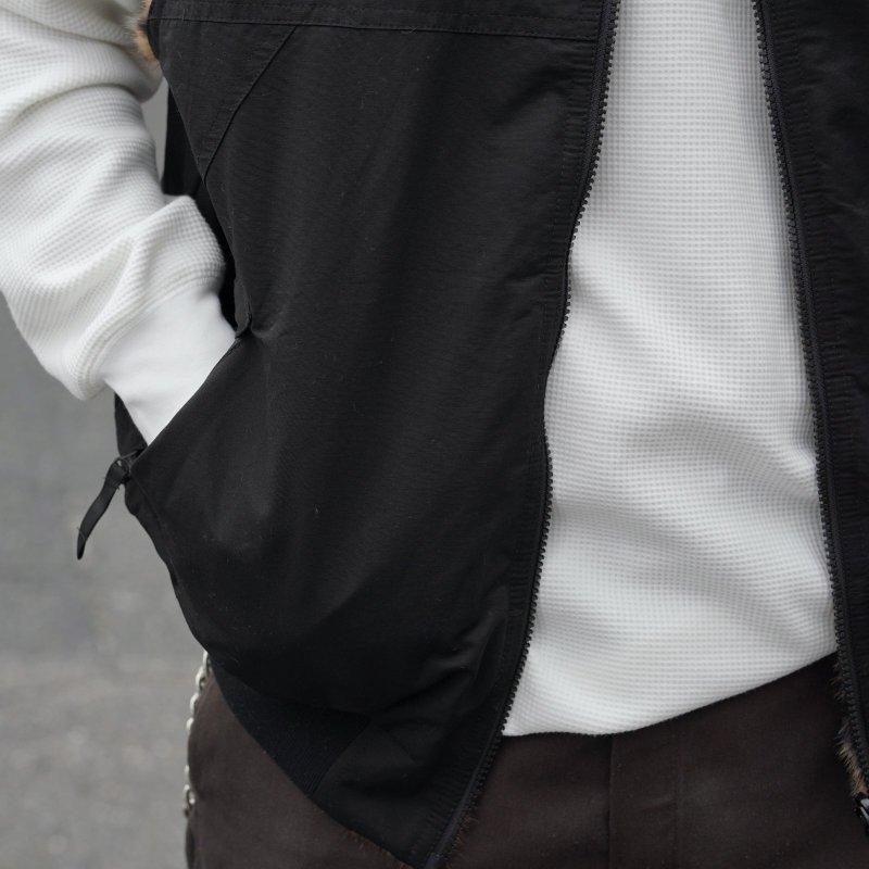 画像8: BLUCO | REVERSIBLE FUR VEST  (8)