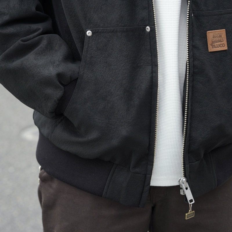 画像5: PANTYDROPPER×BLUCO | Synthetic Leather Active Jacket  (5)