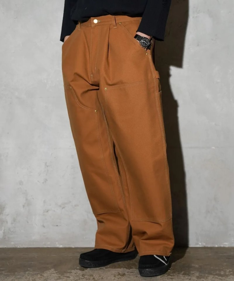 画像1: THRIFTY LOOK | CARHARTT DOUBLE KNEE ONE-TUCK 5POCKET PANTS 