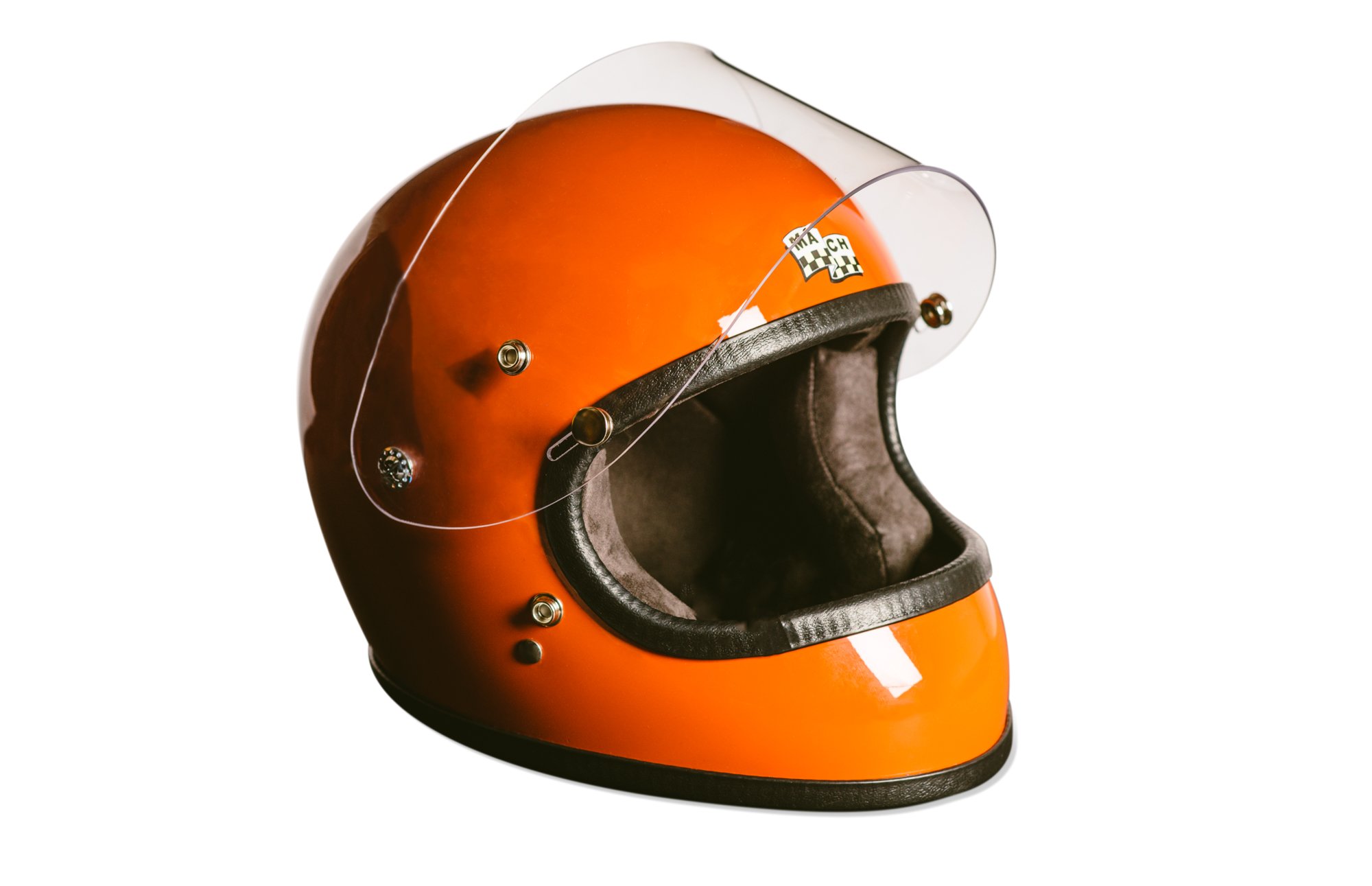McHAL (マックホール) | MACH APOLLO FULL FACE ヘルメット [Orange 