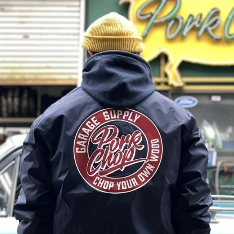 porkchop ポークチョップ コーチジャケット Lサイズ bckediri.beacukai