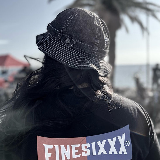 FINESIXXX (ファインシックス) | STANDARD LOGO GRAPHIC CAP [BLACK 
