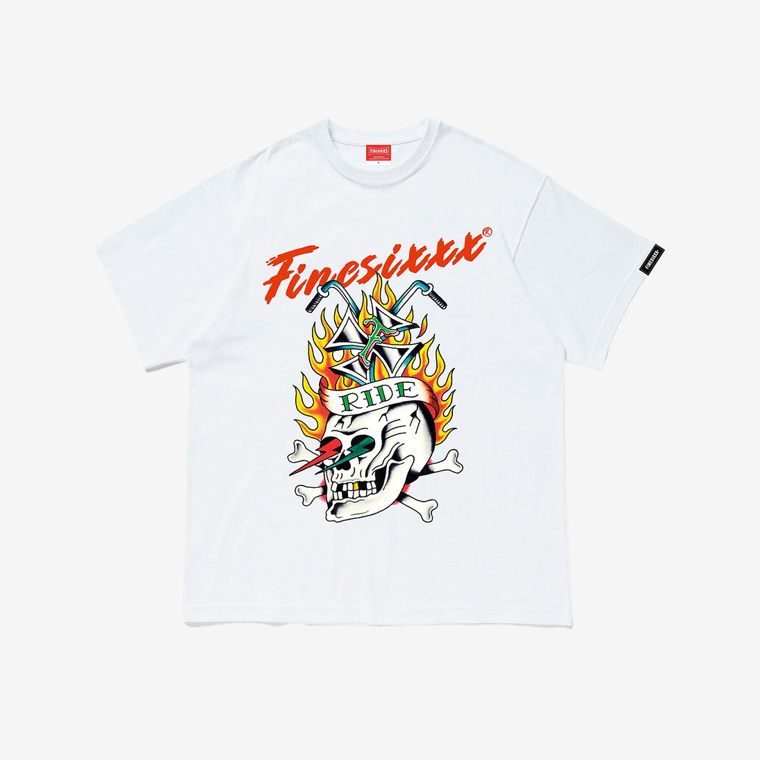 FINESIXXX (ファインシックス) | FINE FLASH GRAPHIC TEE [WHITE] | 通販