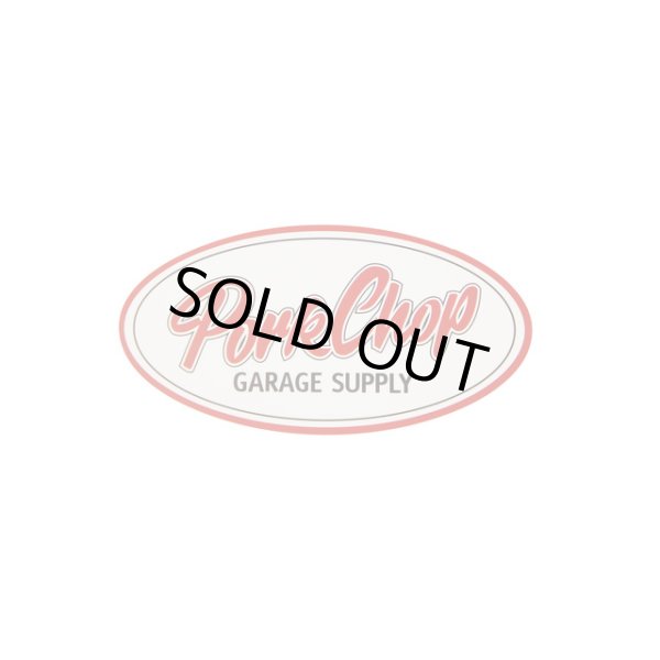 画像1: PORKCHOP GARAGE SUPPLY (ポークチョップガレージサプライ) PORKCHOP OVAL STICKER / SMALL  (1)