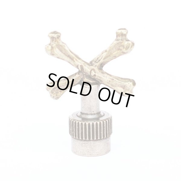 画像3: UNCROWD (アンクラウド) VALVE CAP -cross bone- UC-903  (3)