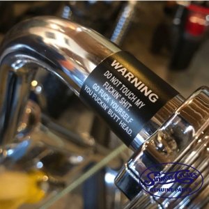 画像: THE FEVER INC | WARNING STICKER 