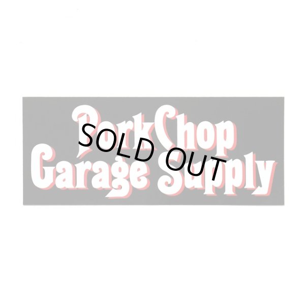 画像1: PORKCHOP GARAGE SUPPLY | ROUNDED STICKER  (1)