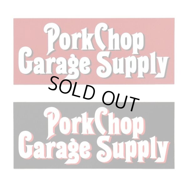 画像2: PORKCHOP GARAGE SUPPLY | ROUNDED STICKER  (2)