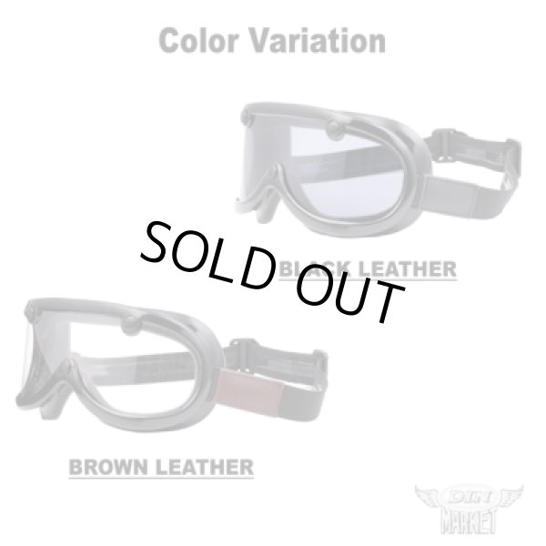 画像8: DIN MARKET (ディンマーケット) | 60's VINTAGE GOGGLE LEATHER 1inch  (8)