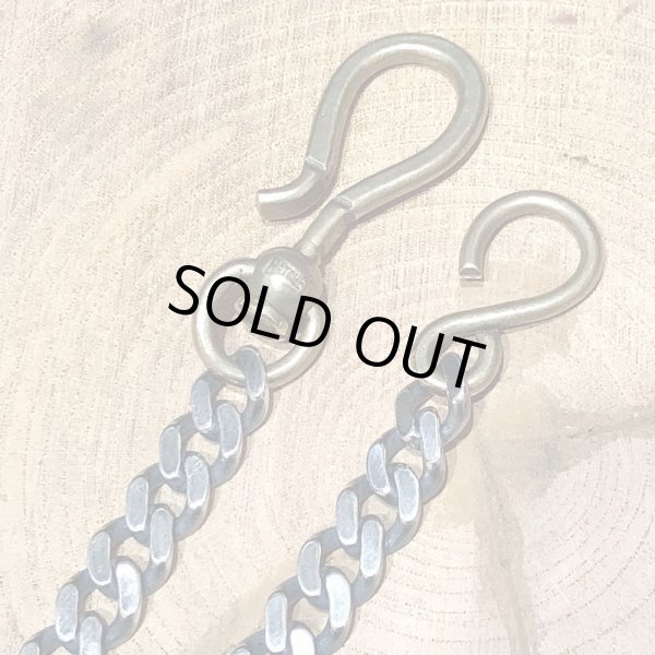 画像2: HATCHET Metal Work Studio (ハチェットメタルワークスタジオ) | "SilverPlating" WalletChain 2  (2)