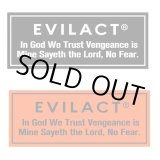 画像: EVILACT (イーヴルアクト) | In God… Sticker S 