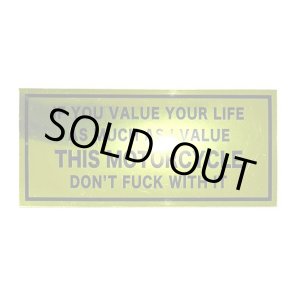 画像: EVILACT (イーヴルアクト) DON'T... THIS MOTORCYCLE sticker 