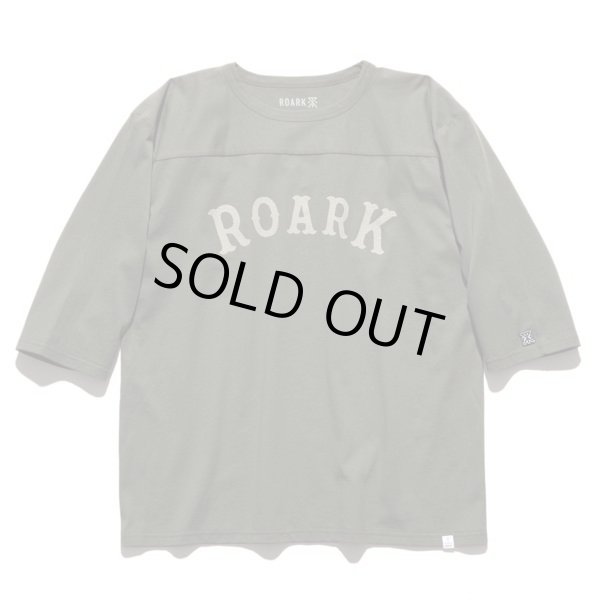 画像1: ROARK (ロアーク) | “MEDIEVAL LOGO” 3/4 SLEEVE TEE  (1)