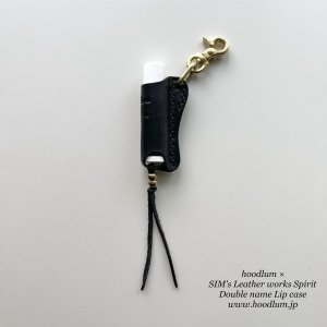 画像: HOODLUM × SIM's Leather works Spirit "LIP STICK CASE" 
