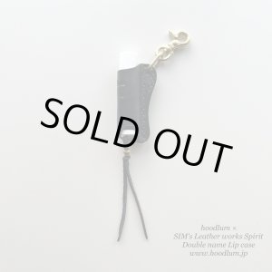 画像: HOODLUM × SIM's Leather works Spirit "LIP STICK CASE" 