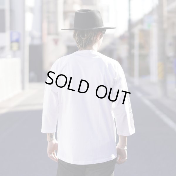 画像2: Hoodlum (フッドラム) | CxTxM 3/4 SLEEVE REFLECT TEE  (2)