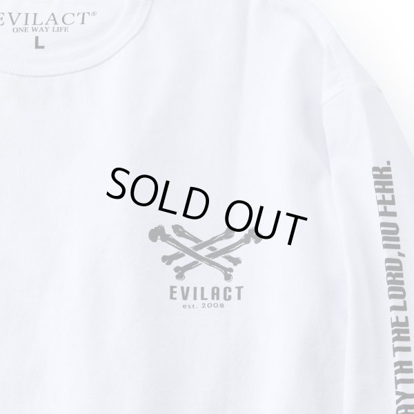 画像3: EVILACT (イーヴルアクト) | CROSS BONE LS  (3)