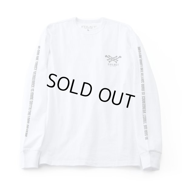 画像2: EVILACT (イーヴルアクト) | CROSS BONE LS  (2)