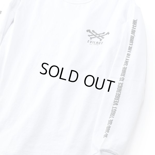 画像4: EVILACT (イーヴルアクト) | CROSS BONE LS  (4)