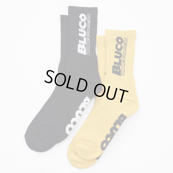 画像2: BLUCO (ブルコ) | 2-PACK SOX -Logo-  (2)