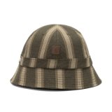 画像: ROARK REVIVAL (ロアーク リバイバル) | "VERTICAL STRIPE" JACQUARD METRO HAT -MID 