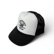 画像1: FRISCO CHOPPERS | FLAMING SKULL CAP  (1)